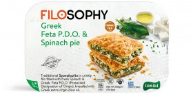 FILOSOPHY  TRADITIONAL PIE WITH SPINACH & FETA 